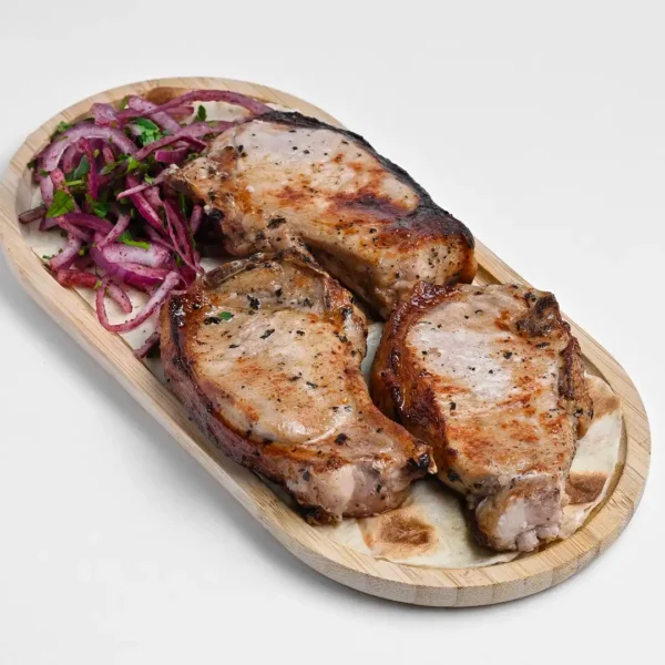 Шашлык из свиной корейки