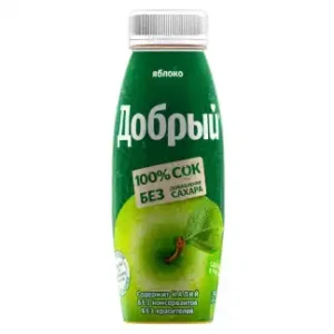 Դոբրի Խնձոր 0.33լ