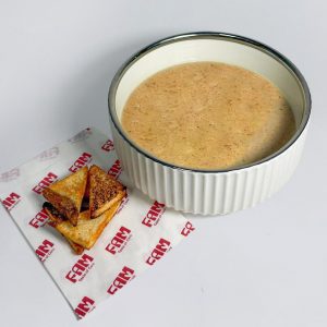 Սնկով կրեմ ապուր տրյուֆելի պաստայով